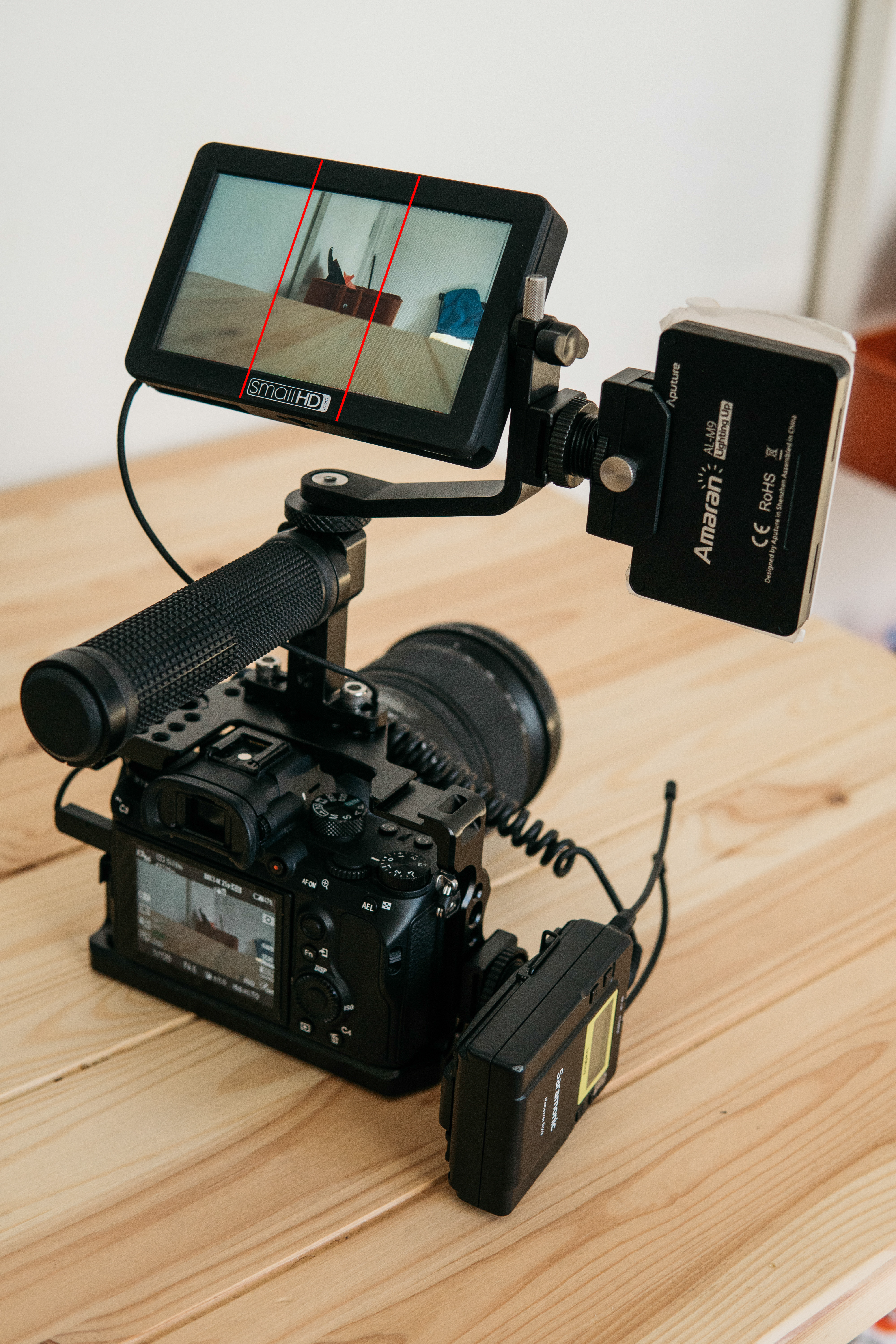 how-to vertical content camera setup Instagram Facebook